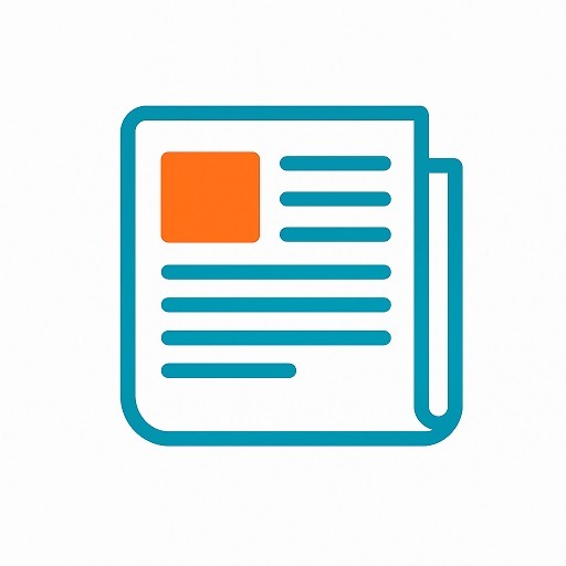 a document with a document and a pen