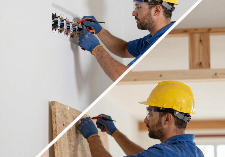 Electrical, Carpentry