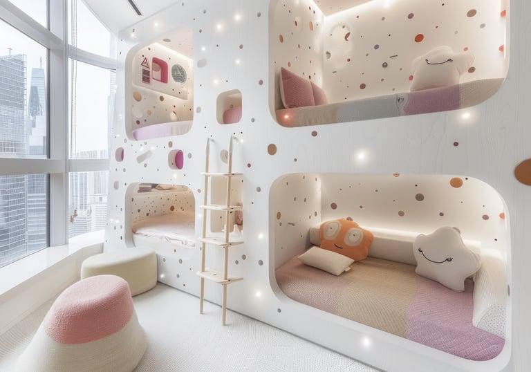 Beautiful bunk beds