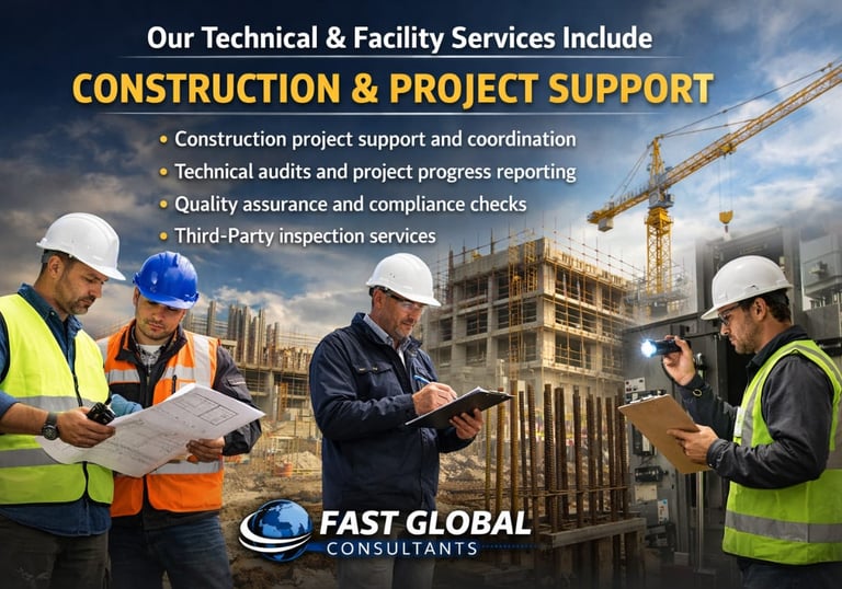 Fast Global Consultants Construction & Project Support Services