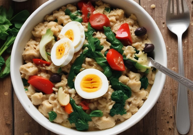 a man riding a skateboard down a street next to tall buildings