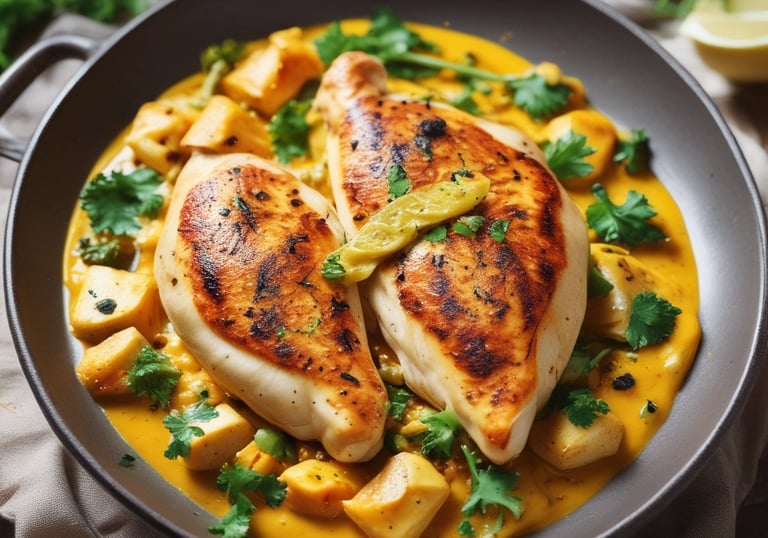 a man riding a skateboard down a street next to tall buildings