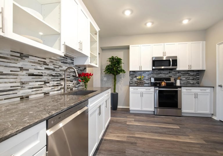 Virtuvės fotografija naudojant 360 virtualų turą