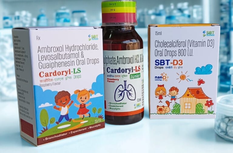 pharmaceutical products portfolio India SBT Pharmaceuticals