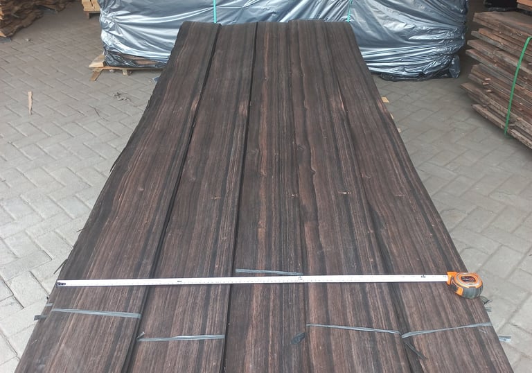 Exceptional A-Grade Ebony Veneer