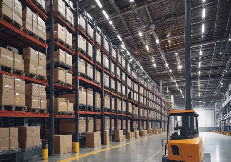 parked vehicles on parking lot near plant field