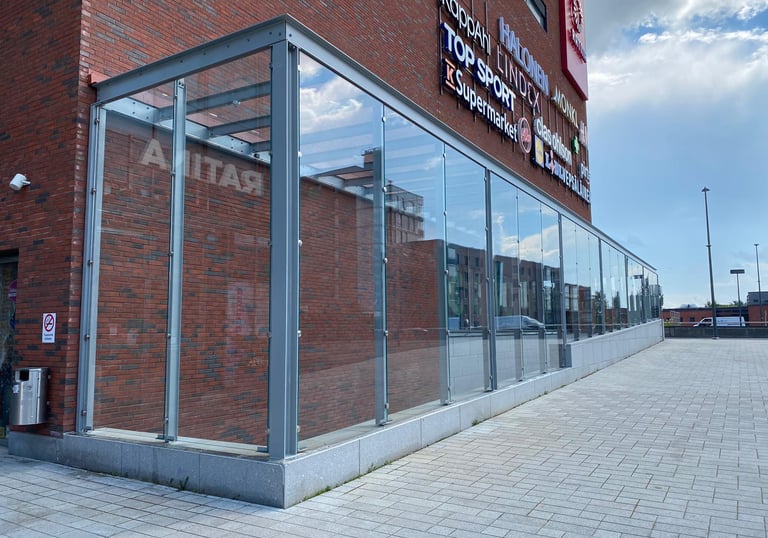 teräsrakenteet ja lasitukset