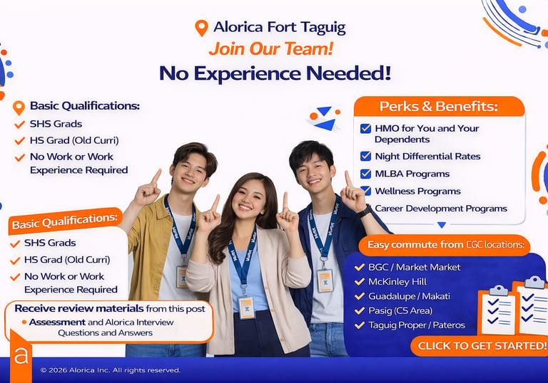alorica hiring alorica taguig alorica fort bpo jobs bpo practice alorica salary