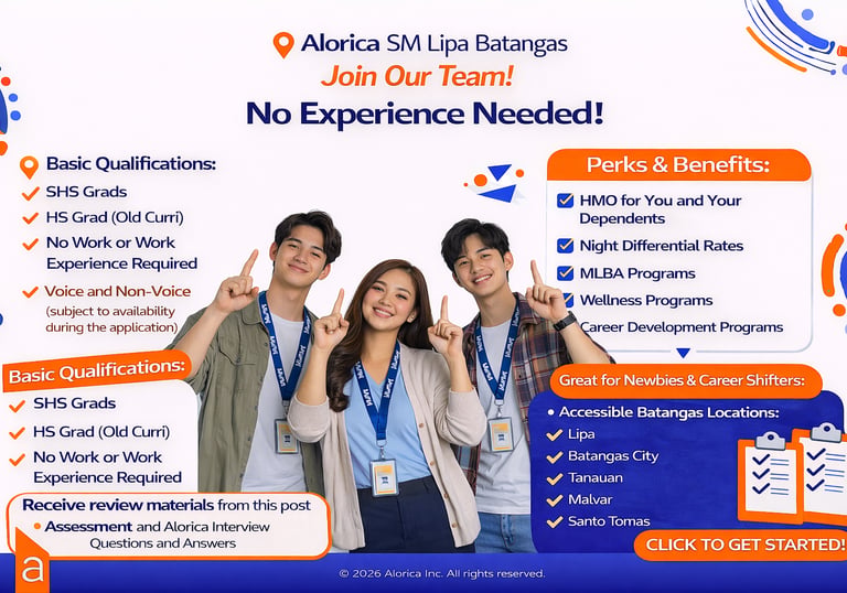 alorica lipa alorica batangas bpo jobs call center jobs alorica salary bpo practice