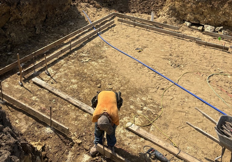 Concrete Foundation Footer