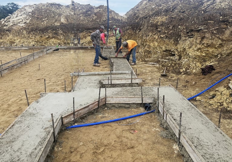 Concrete Foundation Footings