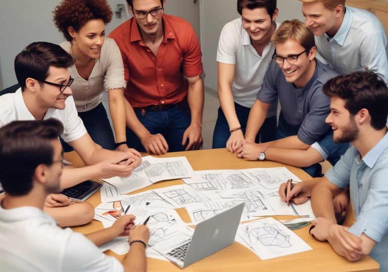 An image illustrating marketing consulting services.