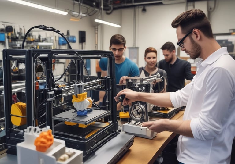 A person wearing a smartwatch writes on a notepad while using a tablet that displays medical images. A stethoscope is positioned close by on a white desk, suggesting a medical setting.