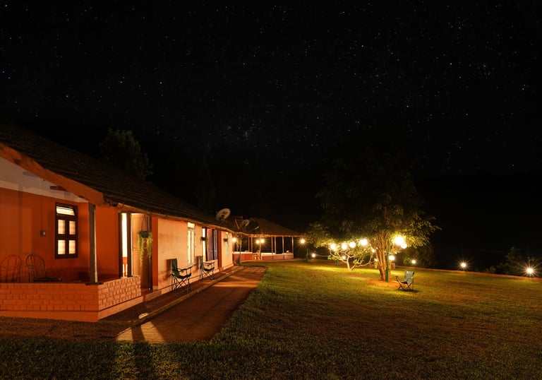 Night view of Himagiri Property