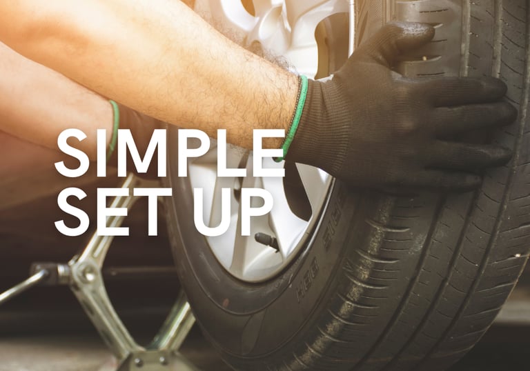 garage receptionist set up