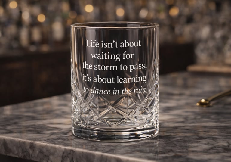 Custom Crystal Carved Glassware Manufacturer in China 