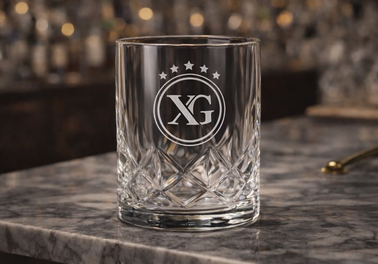 Custom Crystal Carved Glassware Manufacturer in China 