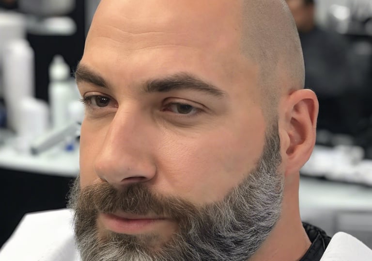 A close-up of a person's face focusing on the eye area, showcasing a perfectly shaped eyebrow and eye makeup with sleek black eyeliner and neutral eyeshadow.