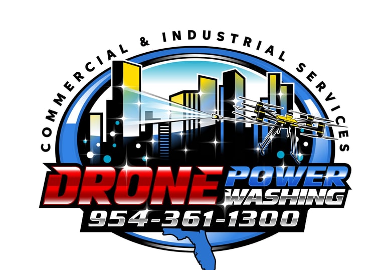 OFFICIAL DRONE POWER WASHING LOGO 