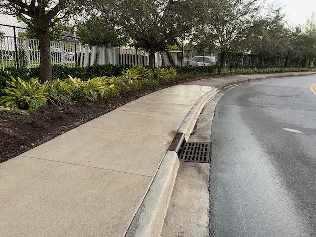 HOA CONCRETE SIDE WALK PRESSURE CLEANING