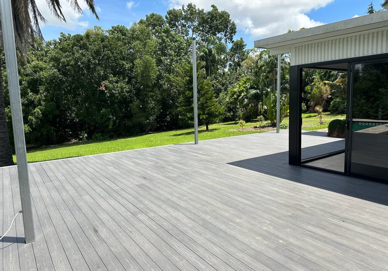 Outdoor extension and entertaining area renovation completed in Humpty Doo by Beyond Build NT