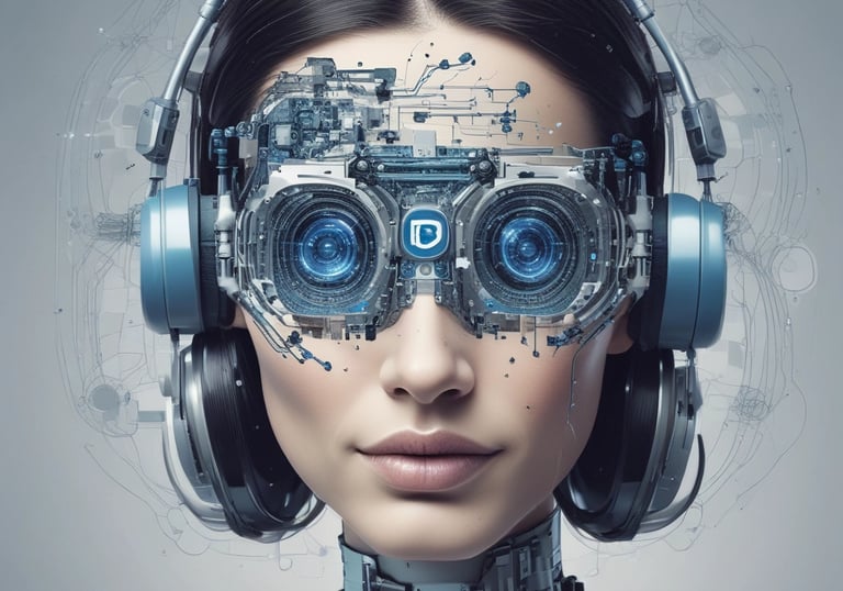 A modern interior space of an entrepreneurship center with large glass windows and open doors. The room contains people sitting at tables, engaging in various activities. The sleek design features metal railings and exposed ductwork in the ceiling, creating an industrial feel.