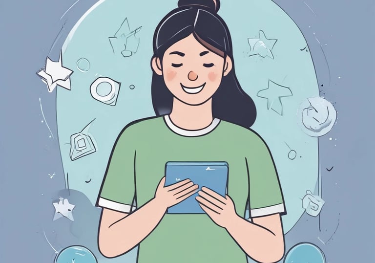 A coach is holding a clipboard and wearing a headset while talking to a player who is dressed in a football uniform. They are standing on a synthetic turf field with bleachers and spectators in the background.