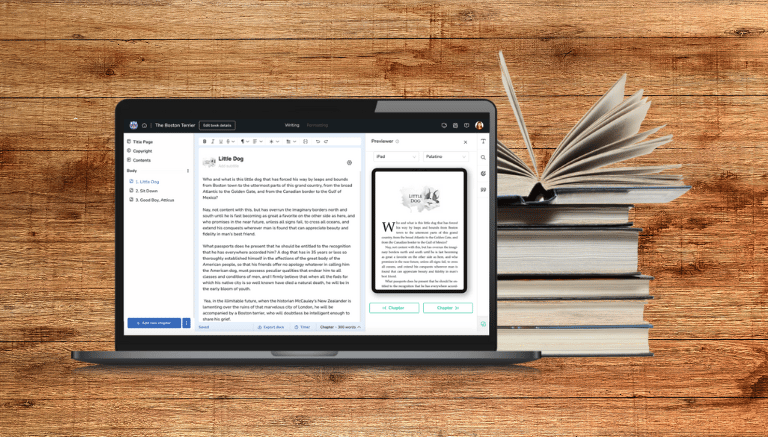 book formatting