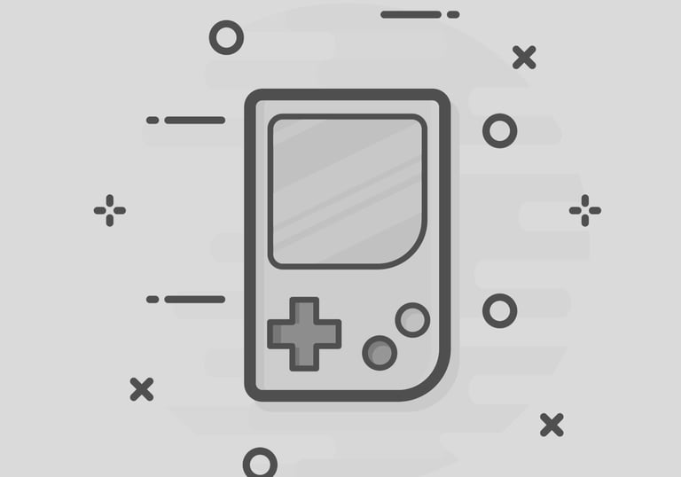 a handheld game console