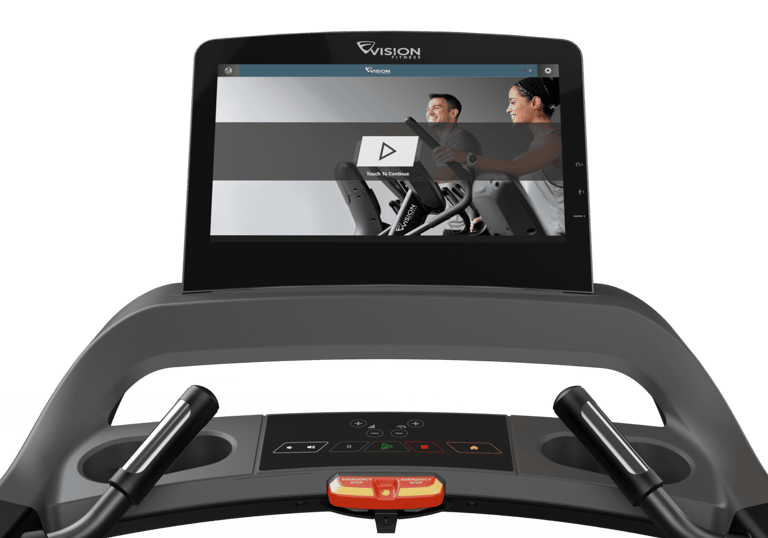 ecran tapis de course pro vision fitness