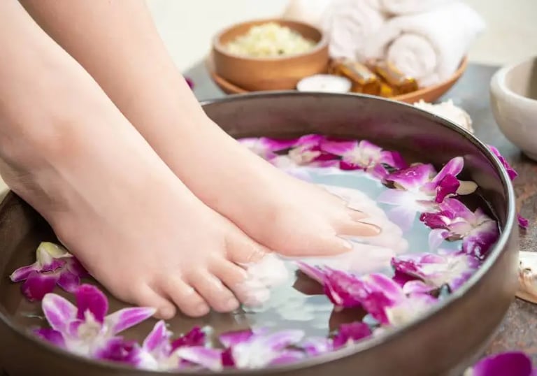 Exfoliant pour les pieds au Marc de café 