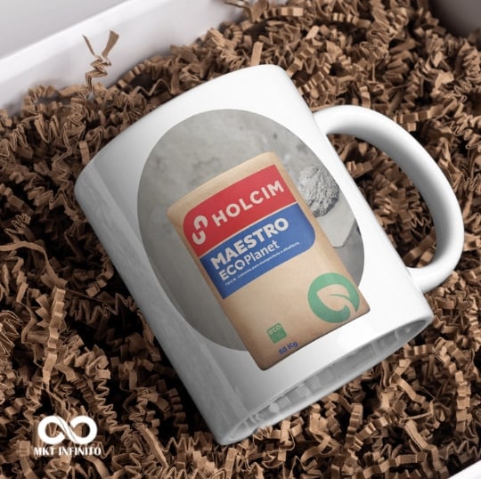 Taza personalizada con la marca de tu negocio. Articulos promocionales