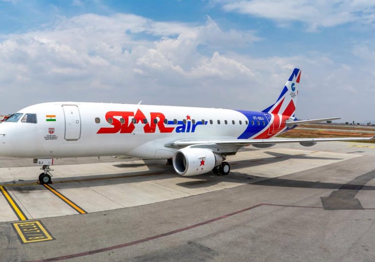 Cheap Flight Booking from Shimoga with Star air for budget trips from Shimoga to your destination