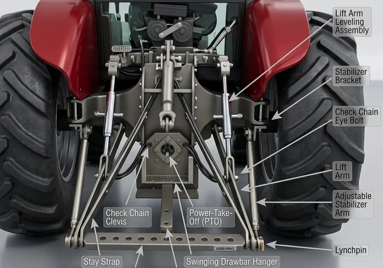 3 Point Hitch Linkage Parts