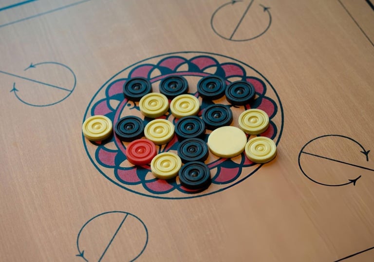 Indoor Games at Kattegadde Homestay - Chikmagalur