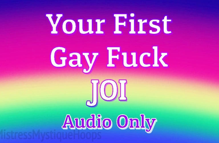 Your First Gay Fuck JOI Audio Only thumbnail with Mistress Mystique Hoops