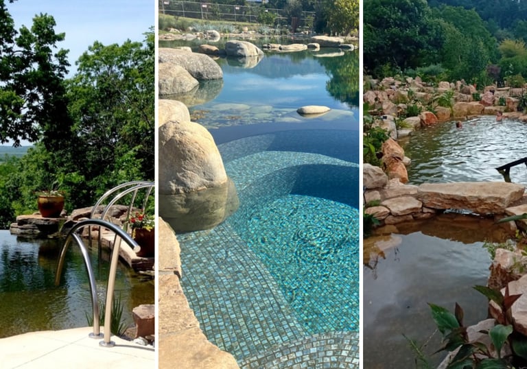 Three natural pool styles: traditional, hybrid & naturalistic design types | Aqua Vitae showcase
