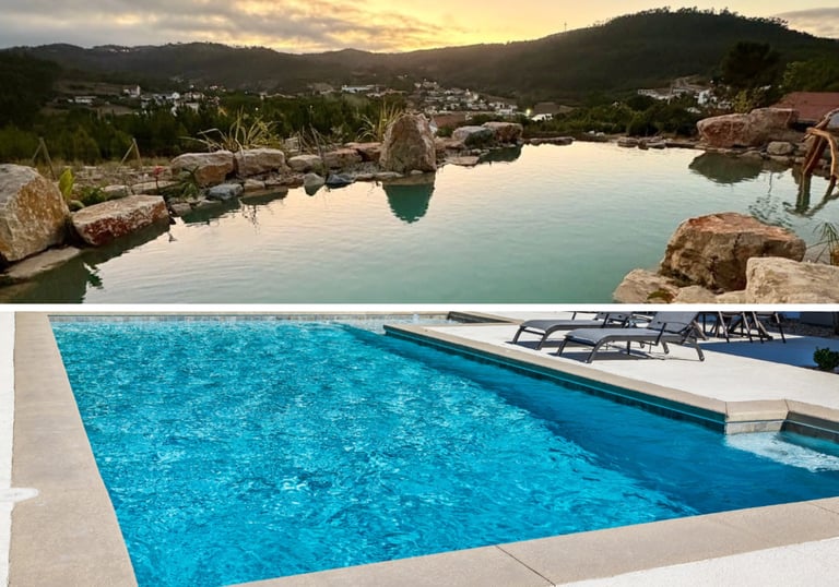 Comparison of natural pools vs chlorine & saltwater pools—health, cost & eco overview | Aqua Vitae