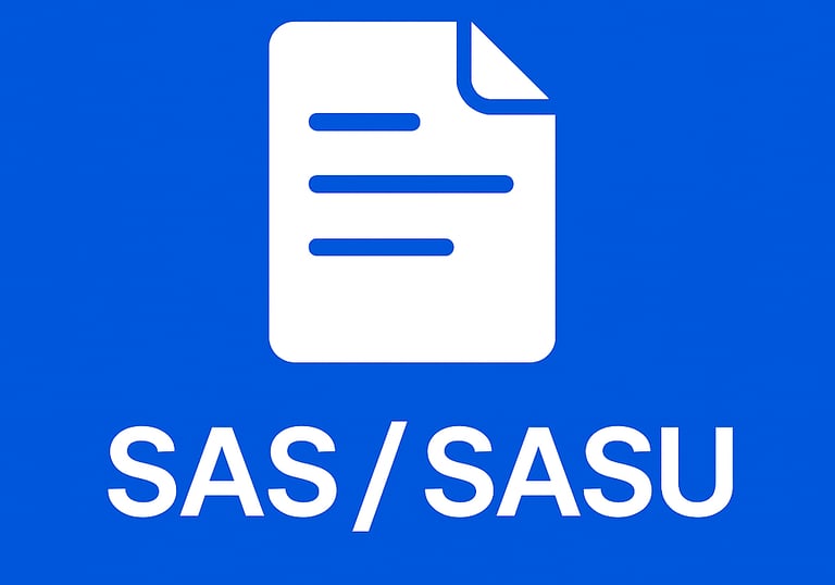 Check-list SAS / SASU