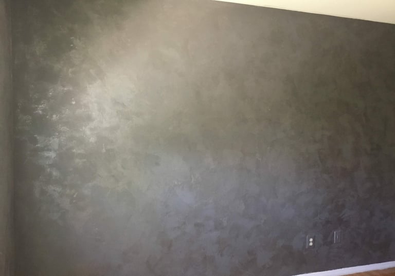 Metallic plaster by Marcine in Monmouth County, NJ