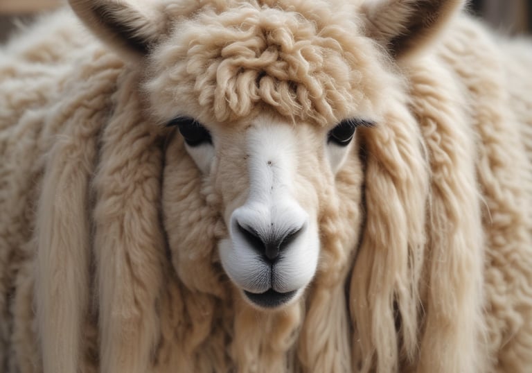A collection of colorful felted items and crochet pieces.