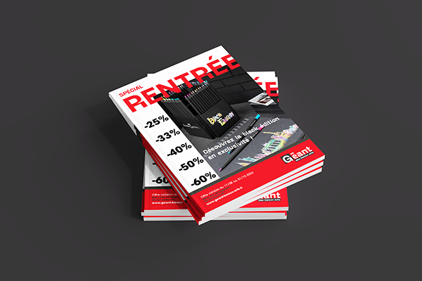 magazine of the new artistic direction of "Géant des beaux arts"