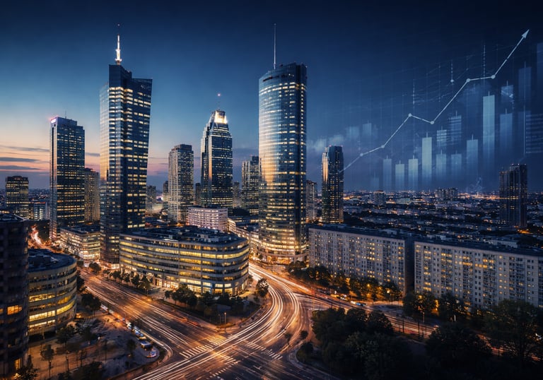 Современный бизнес-центр Варшавы для разработки бизнес-плана