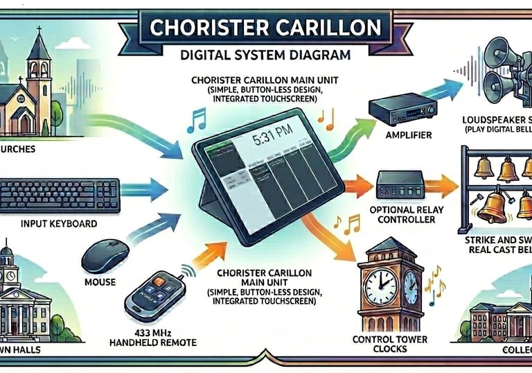 Carillon control diagram