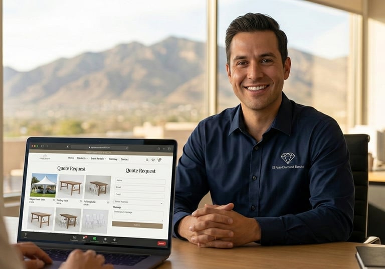 Request your quote el paso diamond events, event rentals, el paso