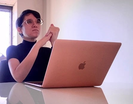 programmer in a computer