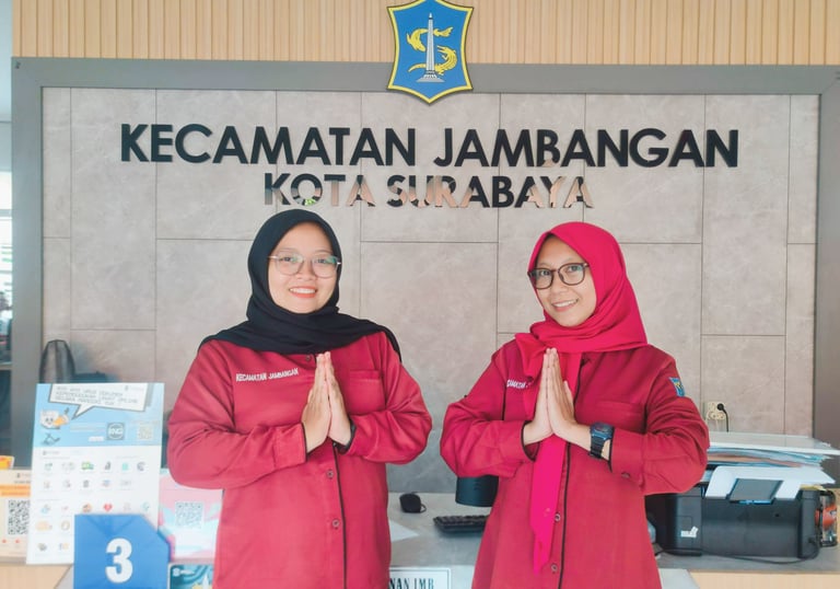 Foto Namaste Pelayanan Kecamatan Jambangan