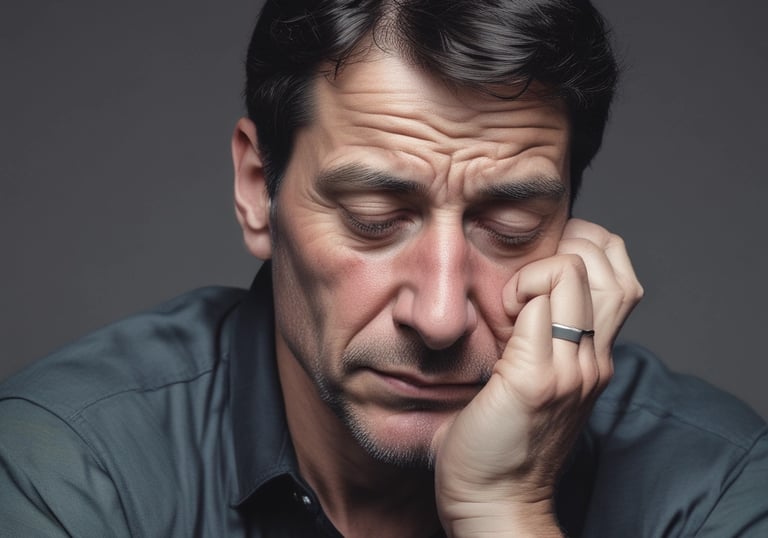 Three pieces of paper arranged vertically feature the words 'dialectical', 'behaviour', and 'therapy'. The background is a plain light gray.