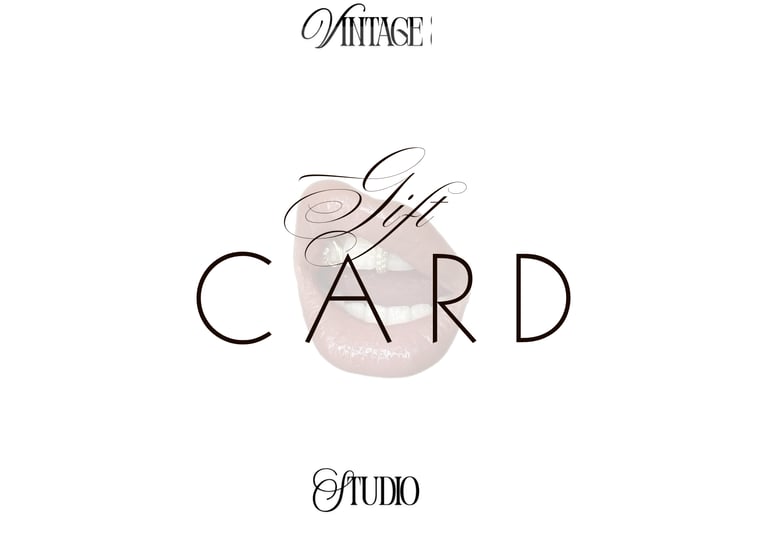 vintage studio gift card for any amount