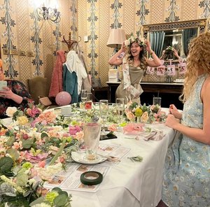 flower crown hen do York